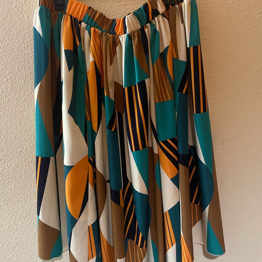 Colorful Geometric Women's Skirt